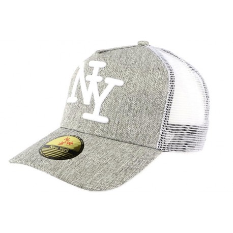 Casquette Baseball NY Grise Hip Hop Honour ANCIENNES COLLECTIONS divers