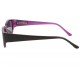 Lunettes Loupe Solaire Asposa Noire et Violette Lunettes Loupe Solaire New Time