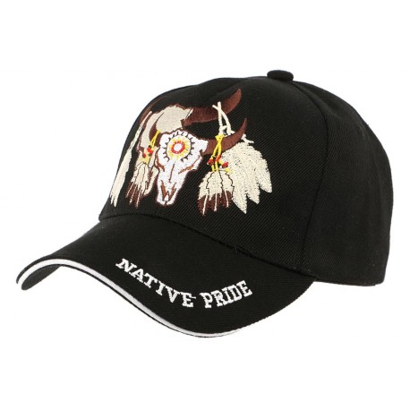 Casquette Biker Noir Native Pride ANCIENNES COLLECTIONS divers