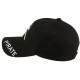 Casquette Baseball Noir Pirate CASQUETTES divers