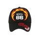 Casquette Biker Route 66 Noir et Rouge CASQUETTES divers