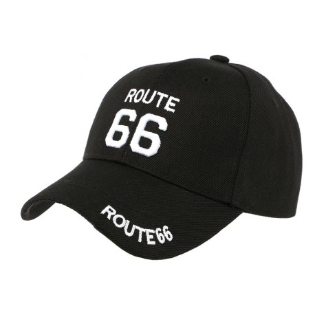 Casquette Route 66 Noire et Blanche ANCIENNES COLLECTIONS divers