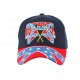 Casquette Biker REBEL Bleu et Rouge USA MARQUES divers