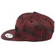 Snapback Noir et Rouge Paname ANCIENNES COLLECTIONS divers