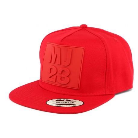 Snapback MJ 23 Rouge ANCIENNES COLLECTIONS divers