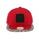 Snapback MJ 23 Rouge Panthère ANCIENNES COLLECTIONS divers