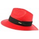 Chapeau de Paille Rouge Théo CHAPEAUX Léon montane