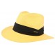 Chapeau de Paille Jaune Théo CHAPEAUX Léon montane