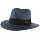 Chapeau de Paille Bleu Marine Théo CHAPEAUX Léon montane