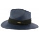 Chapeau de Paille Bleu Marine Théo CHAPEAUX Léon montane
