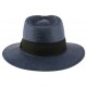 Chapeau de Paille Bleu Marine Théo CHAPEAUX Léon montane