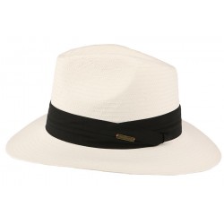 Chapeau de Paille Blanc Théo CHAPEAUX Léon montane