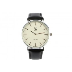 Montre Homme Bracelet Cuir Noir Nelson ANCIENNES COLLECTIONS divers