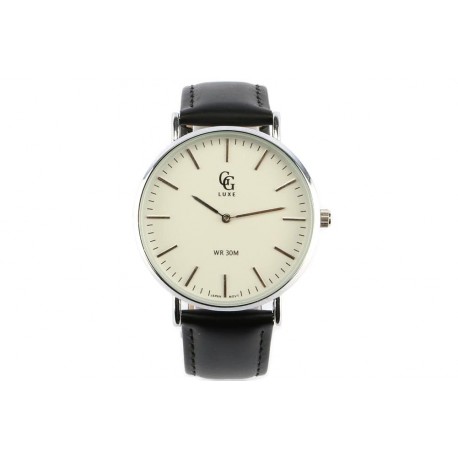 Montre Homme Bracelet Cuir Noir Nelson ANCIENNES COLLECTIONS divers