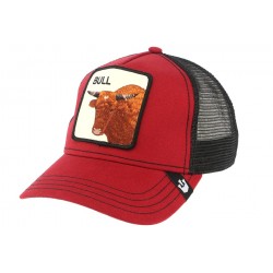 Casquette Baseball Rouge Bull Goorin Bros ANCIENNES COLLECTIONS divers