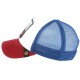 Casquette Baseball Bleu blanc Rouge Hickory Stick Goorin Bros ANCIENNES COLLECTIONS divers