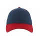 Casquette Baseball Marine et Rouge Scusset Beach ANCIENNES COLLECTIONS divers