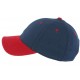 Casquette Baseball Marine et Rouge Scusset Beach ANCIENNES COLLECTIONS divers