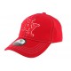 Casquette Baseball NY Rouge Surpiqures Blanches ANCIENNES COLLECTIONS divers