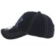 Casquette Baseball NY Bleu Surpiqures Blanches ANCIENNES COLLECTIONS divers