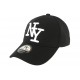 Casquette Baseball Noire New York ANCIENNES COLLECTIONS divers