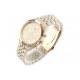 Montre Bracelet Beige Cadran Doré Whitesmart Montre Michael John