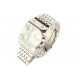 Montre Homme Blanche et Acier Chromé 3 fuseaux Horaires Jordan ANCIENNES COLLECTIONS divers