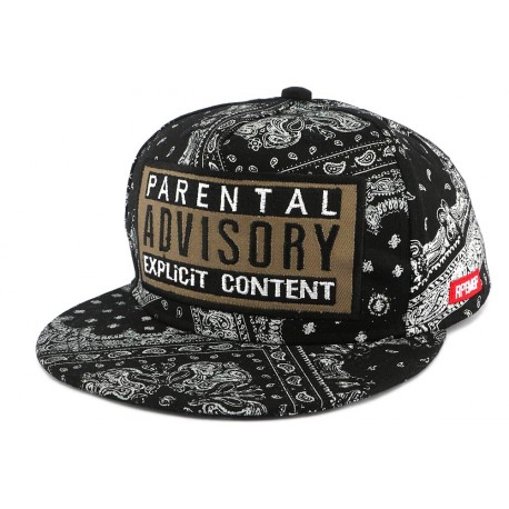 Casquette Parental Advisory Noir Bandana ANCIENNES COLLECTIONS divers