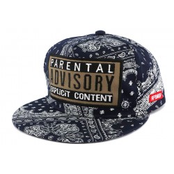 Casquette Parental Advisory Bleu Bandana ANCIENNES COLLECTIONS divers