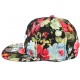 Snapback NY Noire Fleur Rouge et Bleu ANCIENNES COLLECTIONS divers