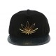 Casquette Kush Doré noire visière cuir pétrole ANCIENNES COLLECTIONS divers