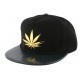 Casquette Kush Doré noire visière cuir pétrole ANCIENNES COLLECTIONS divers