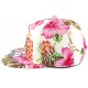 Casquette NY Beige Fleurs Rose ANCIENNES COLLECTIONS divers