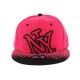 Casquette NY Rose et Noir Tag ANCIENNES COLLECTIONS divers