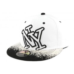 Casquette NY Blanche et Noir Tag ANCIENNES COLLECTIONS divers