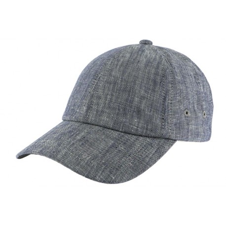 Casquette Lin Bleu Jeans Orlando par Aussie Apparel ANCIENNES COLLECTIONS divers