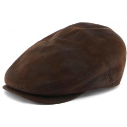 Casquette Simili Cuir Marron Dooker par Aussie Apparel ANCIENNES COLLECTIONS divers