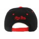 Casquette Enfant Noir et Rouge Drapeau USA de 7 à 11 ans ANCIENNES COLLECTIONS Hip Hop Honour