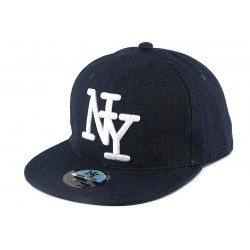 Casquette NY Blue Jeans Bleu Marine ANCIENNES COLLECTIONS divers