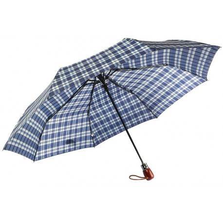 Parapluie Automatique Bleu et Beige Fantaisie Parapluie Léon montane