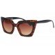 Lunettes de soleil Papillon Marron Ecailles Feline LUNETTES SOLEIL Eye Wear