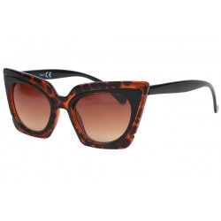 Lunettes de soleil Papillon Marron Ecailles Feline LUNETTES SOLEIL Eye Wear