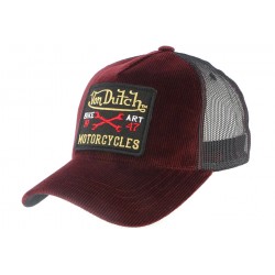 Casquette Trucker Bordeaux Mark Von Dutch ANCIENNES COLLECTIONS divers