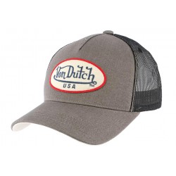 Casquette Trucker Grise Usa Von Dutch ANCIENNES COLLECTIONS divers