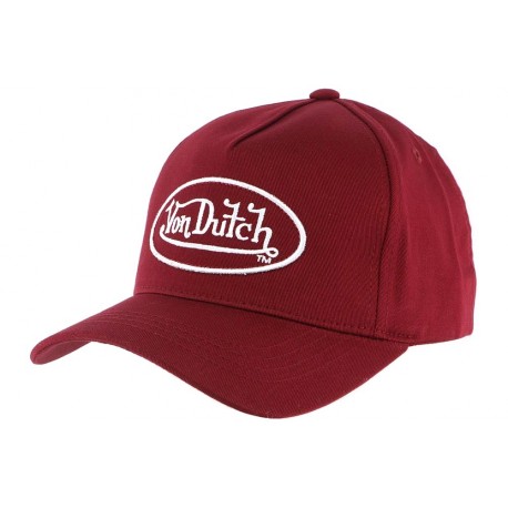 Casquette Baseball Bordeaux Von Dutch Tom ANCIENNES COLLECTIONS divers