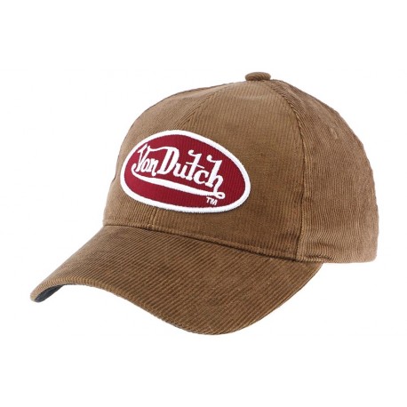 Casquette Baseball Brown Von Dutch Marron ANCIENNES COLLECTIONS divers