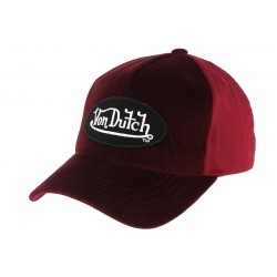 Casquette Baseball Mike Bordeaux Von Dutch ANCIENNES COLLECTIONS divers