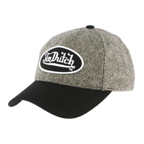 Casquette Baseball Wilson Tweed marron Von Dutch ANCIENNES COLLECTIONS divers