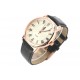 Montre Homme dorée bracelet cuir Noir El Paso ANCIENNES COLLECTIONS divers