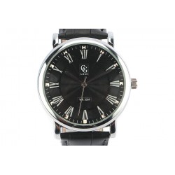 Montre Homme Acier Bracelet Noir Fond noir El paso ANCIENNES COLLECTIONS divers